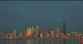 Seattle Skyline With Elliott Bay At Dusk