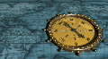 Background With Old Map And Compass - Compass 02 (Hd)