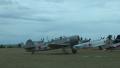 Wwii Aircraft At An Airshow In France.