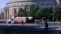 Pubic Bus Palace Of Culture Warsaw Poland 1970s Vintage Film Home Movie 4544