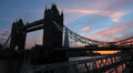 Sunset Over Tower Bridge. Colorful Sunset. London, Uk. 3