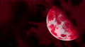 Red Bright Halloween Moon - 4k Resolution Ultra Hd