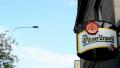 Urban Street - Sign Above The Pub - Pilsner Urquell (Beer) - Lamps