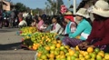 Ladies Selling Oranges On The Market, Kalaw, Burma