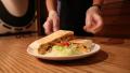 Waitress Serving Delicious Mexican Food In Restaurant, Tacos And Quesadillas-Dan