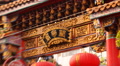Tilt Shift Time Lapse Of Chinese Temple In Yokohama Chinatown In Japan -Zoom Out