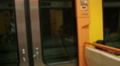 Defocused View Of Marseille Metro Interior With People Travelling In France