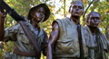 Closeup Of Three Soldiers Statue In Washington, Dc