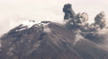 Tungurahua Volcanoe Cavity Telephoto Shot During 2015 Explosion Large Quantity