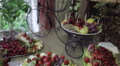 The Original Buffet Table With Fruit.
