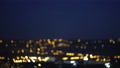 The Beautiful Night City Light. Wide Angle