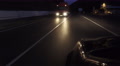 Drive Pov On Rural Asphalt Road At Night