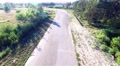 Flying Over Motorcycle Racing Circuit Road Track 4k Aerial Video Extreme Sport