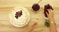 Cherry's Pavlova Cake Perfect For Summer - Decorating