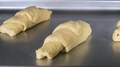 Cooking Croissants Macro Time Lapse With Zoom Out