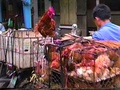 Chickens For Sale In Open Market In Guangzhou 1990