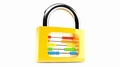 Padlock With Abacus