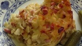 Homemade Baked Pasta With Eggs And Ham