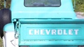 Tailgate Antique Chevy Truck Close Up