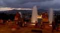 Barcelona Magic Fountains Light Show Day To Night Time Lapse