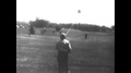 1955 - A Kite Is Flown In A Park And A Flock Of Seagulls Is Shown Flying Above A