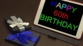 Happy 60th Birthday With Fast Effects From Ipad