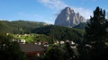 Picturesque View Of The Santa Cristina Town In The Resort Area In Dolomites
