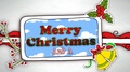 Merry Christmas Happy New Year Cartoon Cutouts 4k Loop