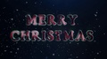 Red Green Merry Christmas Metal 3d Text 4k Loop