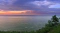 Calm Sunset Over The Baltic Sea In Summer, Poland