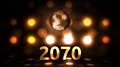 2070 New Years Eve Celebration Background Spinning Disco Ball Nightclub