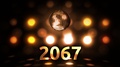 2067 New Years Eve Celebration Background Spinning Disco Ball Nightclub