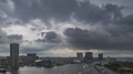 Afternoon Thunderstorm Over Baltimore's Inner Harbor Timelapse