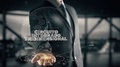 Circuito Integrado Tridimensional With Hologram Businessman Concept, In English
