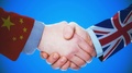 China - United Kingdom / Handshake Concept Animation About Politics