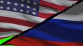 America Vs Russia Flags