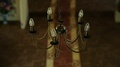 Detail Shot Of An Electric Chandelier. Vintage Retro Style