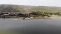 Aerial Panoramic View Of Man Sagar Lake In Famous Historical City Of Jaipur