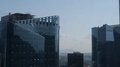 Sunny Day Time Lapse With Some Clouds In Downtown Seoul, South Korea