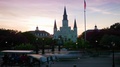 New Orleans Timelapse Sunset Over Saint Louis Cathedral