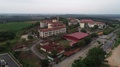 Aerial View Encircling A School In Malaysia