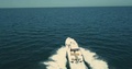 Footage With Speedboat On Ocean