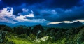 Amazing Timelapse In Cloundy Mountains Over Indonesian Cloudforest