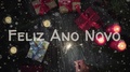 Animation Feliz Ano Novo - Happy New Year In Portuguese, Female Hand Holding A
