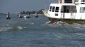 Ferry Slices Through Water, Venezia