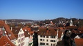 Panorama View Over The City Tuebingen In Germany From The Castle