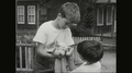 Boys Play With Cat - 1950