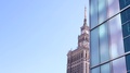 The Palace Of Culture And Science In Warsaw, Poland /Business District
