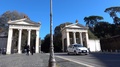 Rome, Italy, Piazzale Flaminio At Villa Borghese Entrance