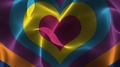 Love Heart In Neon Spectral Wave - Clubbing Vj Loop